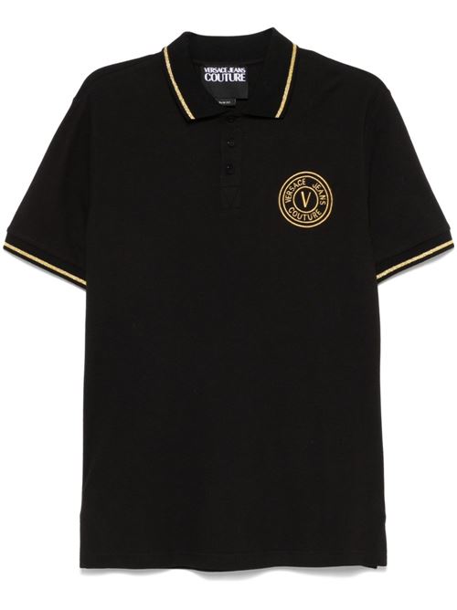 Polo uomo maniche corte Versace jeans Couture | 78GAGT00CJ01TG89